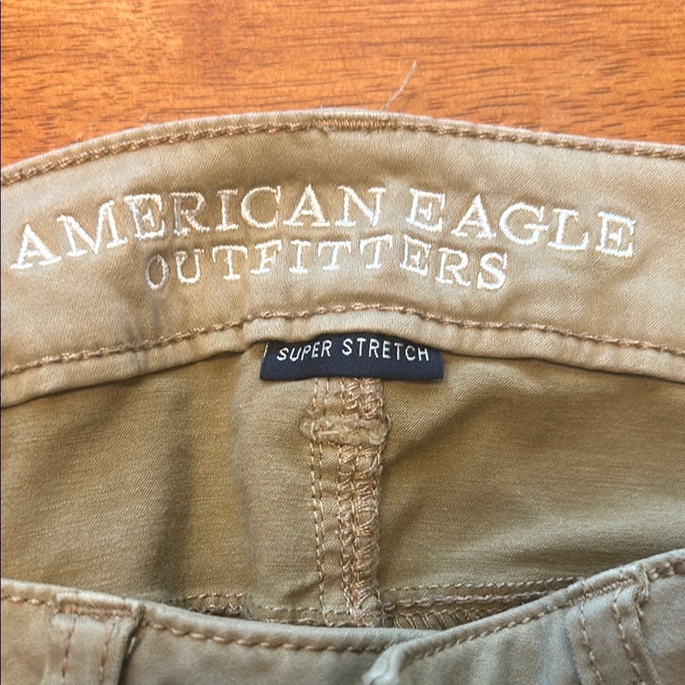 American Eagle Outfitters Tan Super Stretch Pants